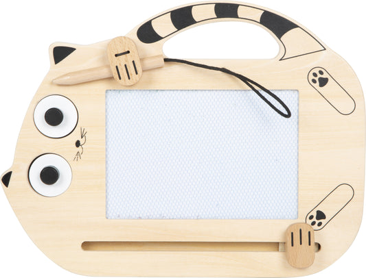 Tablă Magnetică de Desen "Pisicuța Magică" (Small Foot)