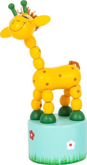 Figurine Dansatoare din Lemn "Safari Africa" (Push Puppets) – Small Foot | Jucării de Motricitate