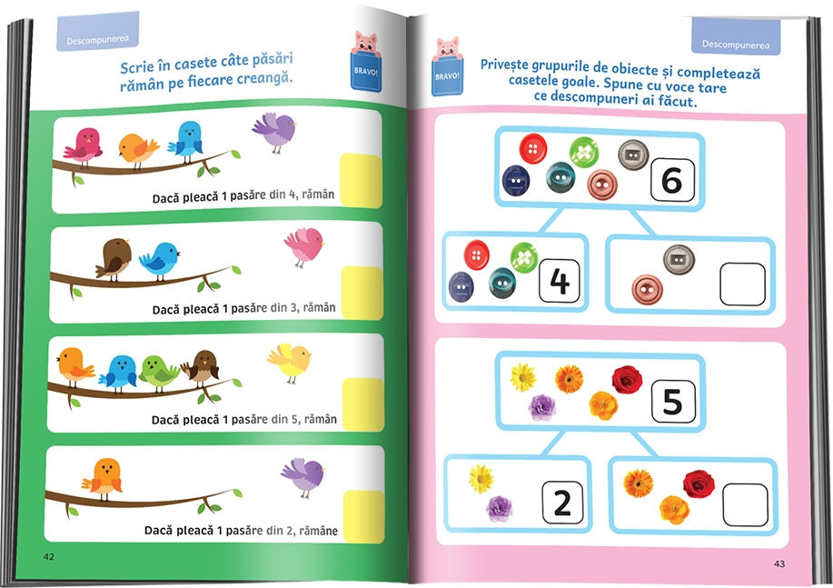 Matematică timpurie pentru 4 ani