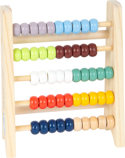 Socotitoare Portabilă din Lemn "To Go" – Small Foot | Abac Educativ pentru Matematică