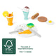Set Mâncare de Tăiat din Lemn "Lunch Break" – Small Foot | Accesorii Bucătărie & Joc de Rol