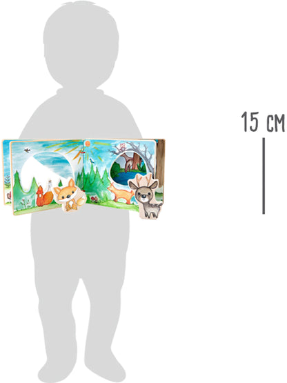 Carte Interactivă din Lemn - Aventură în Pădure - Small Foot