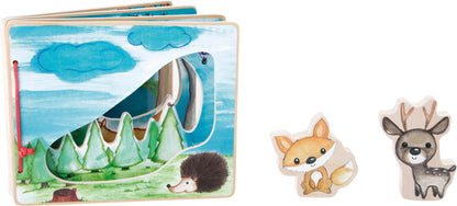Carte Interactivă din Lemn - Aventură în Pădure - Small Foot