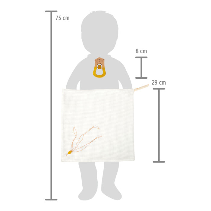 Set Cadou Bebeluși "Seaside" – Small Foot | Zornăitoare, Inel Dentiție & Muselină