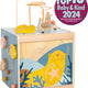 Centru de Activități Bebe - Cub Multifuncțional Seaside cu Labirint și Sortator
