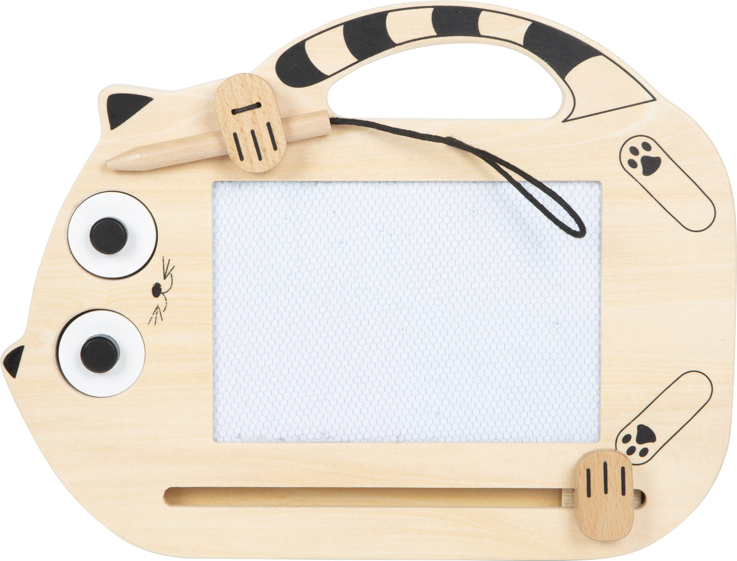 Tablă Magnetică de Desen "Pisicuța Magică" (Small Foot)