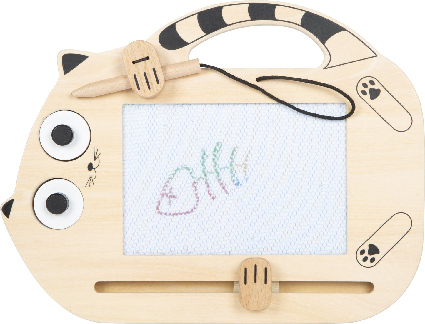 Tablă Magnetică de Desen "Pisicuța Magică" (Small Foot)