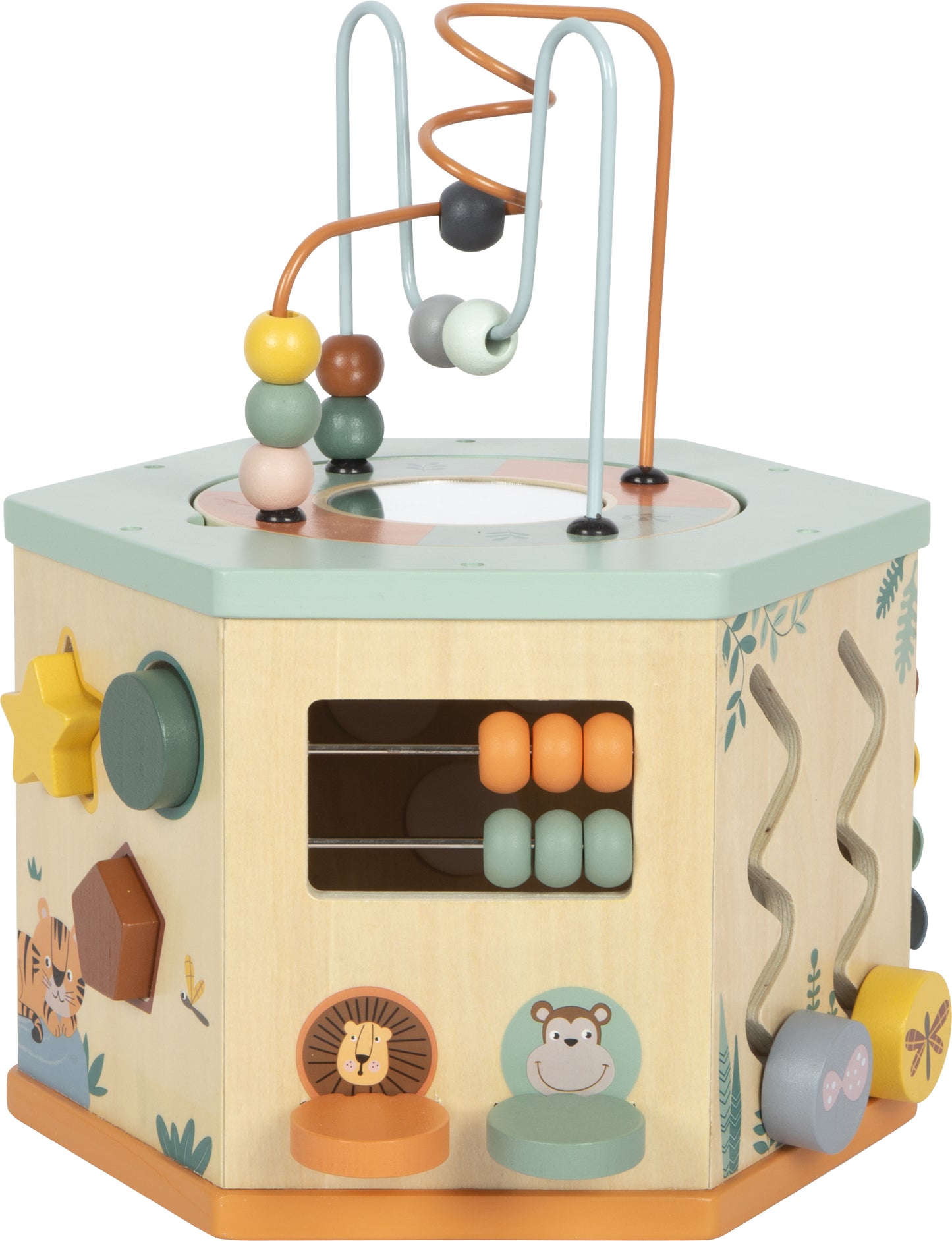 Centru de Activități 7-în-1 "Safari" din Lemn (Small Foot)