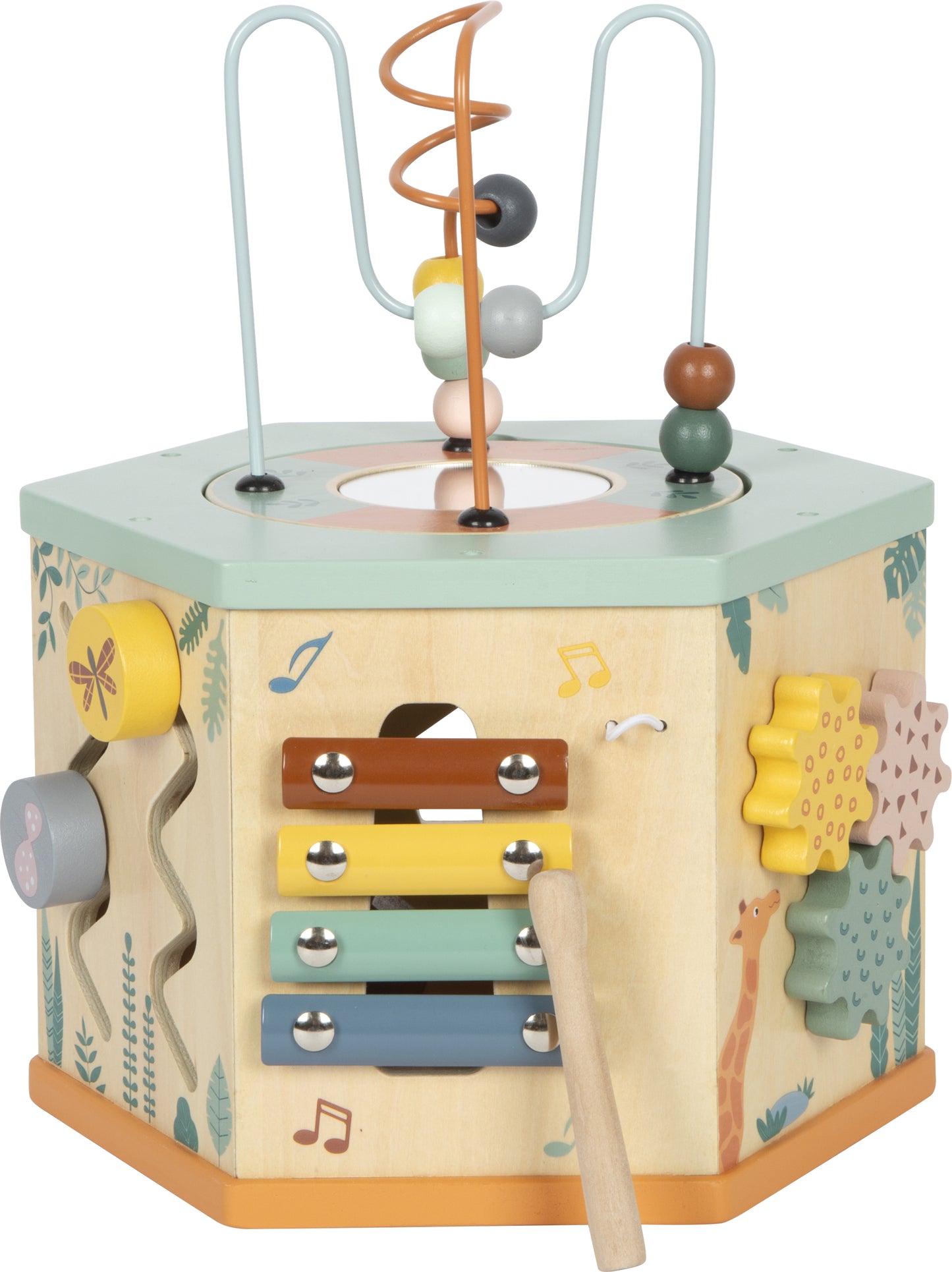 Centru de Activități 7-în-1 "Safari" din Lemn (Small Foot)