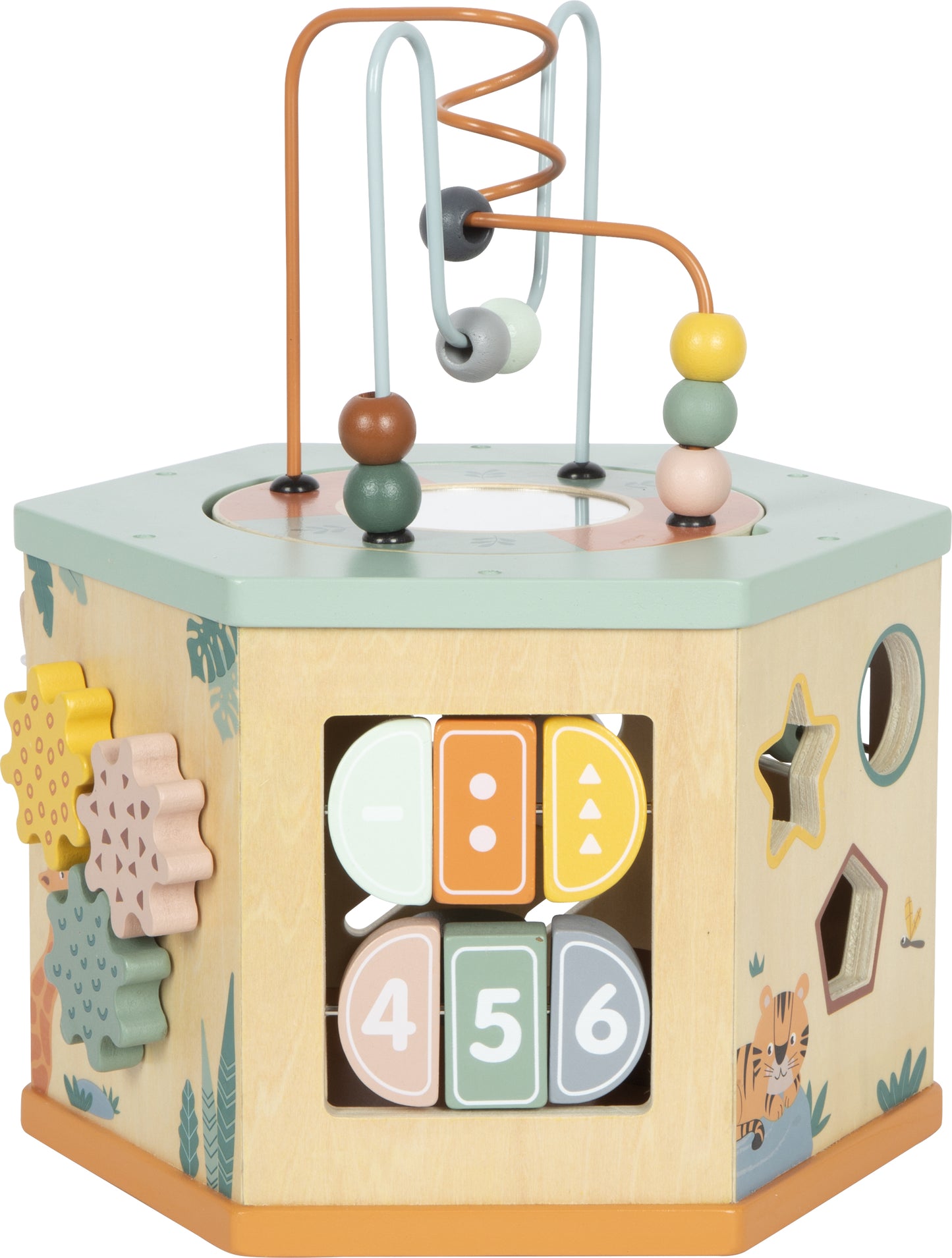 Centru de Activități 7-în-1 "Safari" din Lemn (Small Foot)