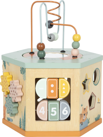 Centru de Activități 7-în-1 "Safari" din Lemn (Small Foot)