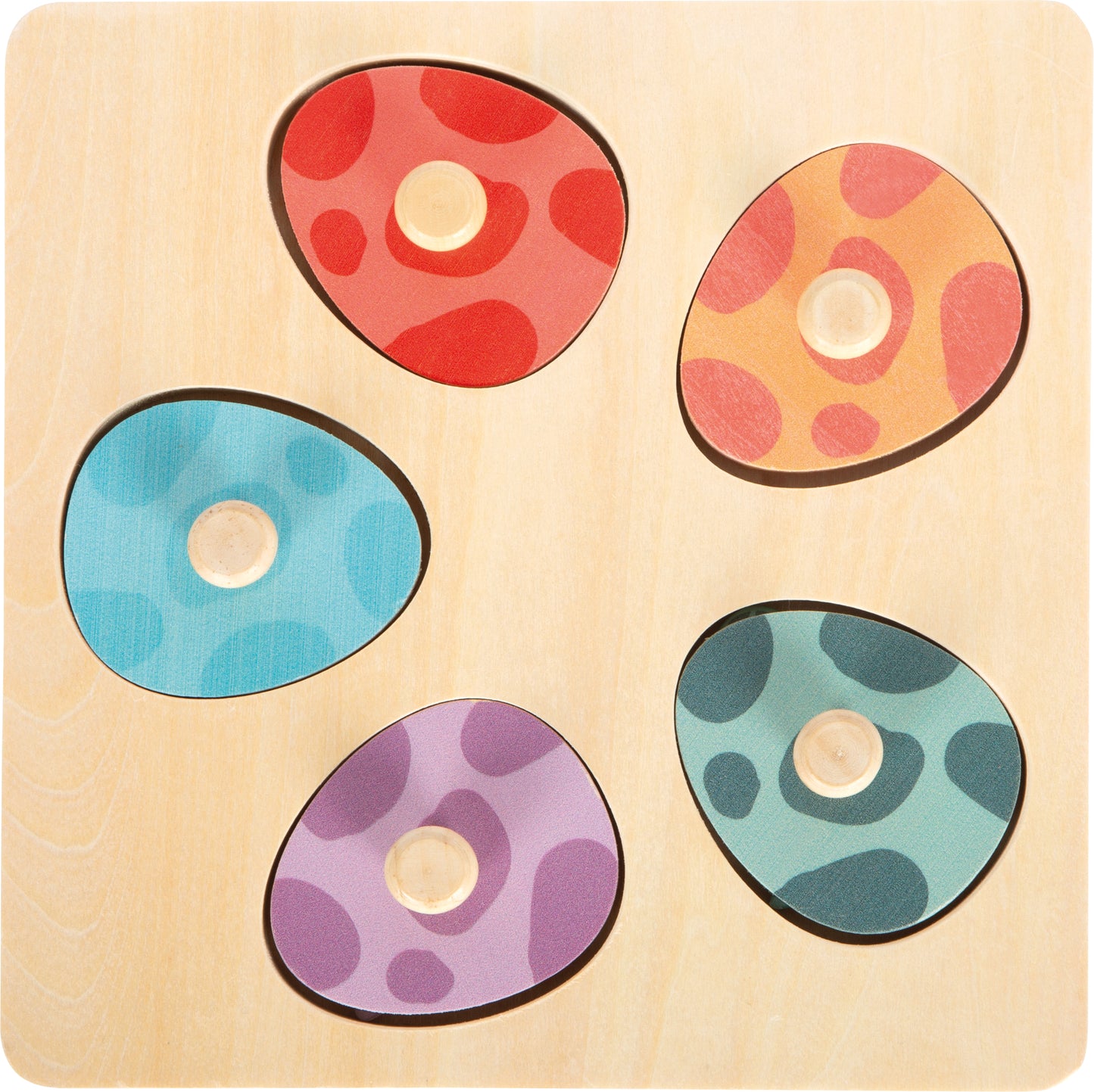 Joc de Memorie și Puzzle 3D din Lemn - Dinozauri (Small Foot)