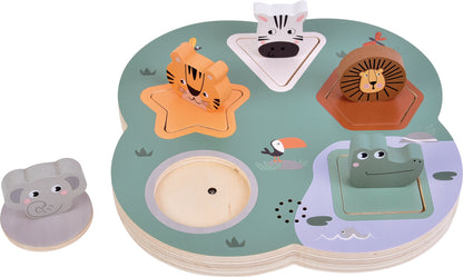 Puzzle Interactiv cu Sunete "Animale Safari" (Small Foot)