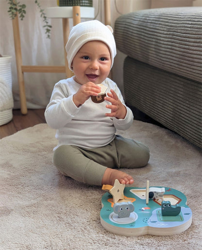 Puzzle Interactiv cu Sunete "Animale Safari" (Small Foot)