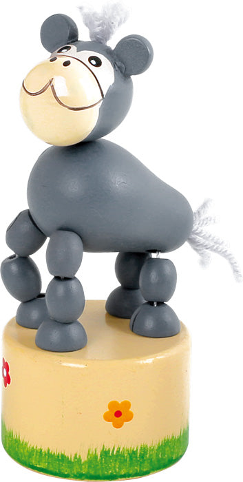 Figurine Dansatoare din Lemn "Safari Africa" (Push Puppets) – Small Foot | Jucării de Motricitate