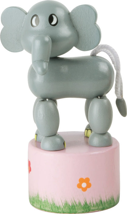 Figurine Dansatoare din Lemn "Safari Africa" (Push Puppets) – Small Foot | Jucării de Motricitate