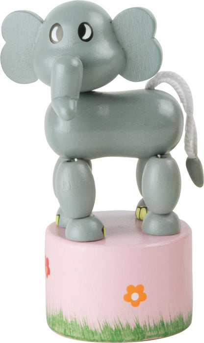 Figurine Dansatoare din Lemn "Safari Africa" (Push Puppets) – Small Foot | Jucării de Motricitate