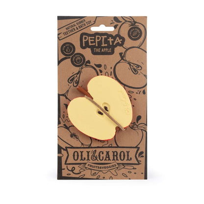 Jucărie Dentiție & Baie Măr Pepita the Apple Oli & Carol | Aisha's Toys