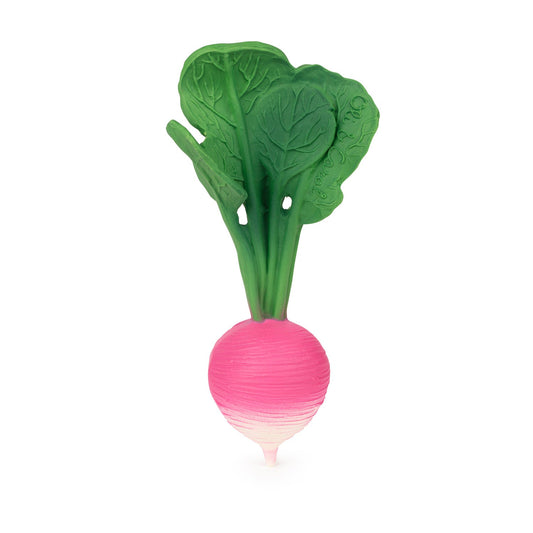 Jucărie Dentiție  și  Baie din Cauciuc Natural Ridiche - Ramona the Radish (Oli & Carol)