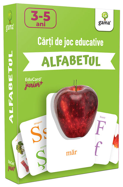 Joc de Cărți Educative: Literele și Alfabetul (Editura Gama)