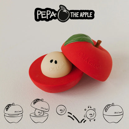 Jucărie Stivuibilă & Minge Săltăreață - Pepa the Apple (Oli & Carol)