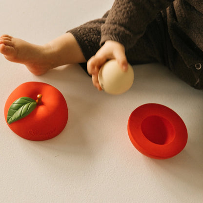 Jucărie Stivuibilă & Minge Săltăreață - Pepa the Apple (Oli & Carol)