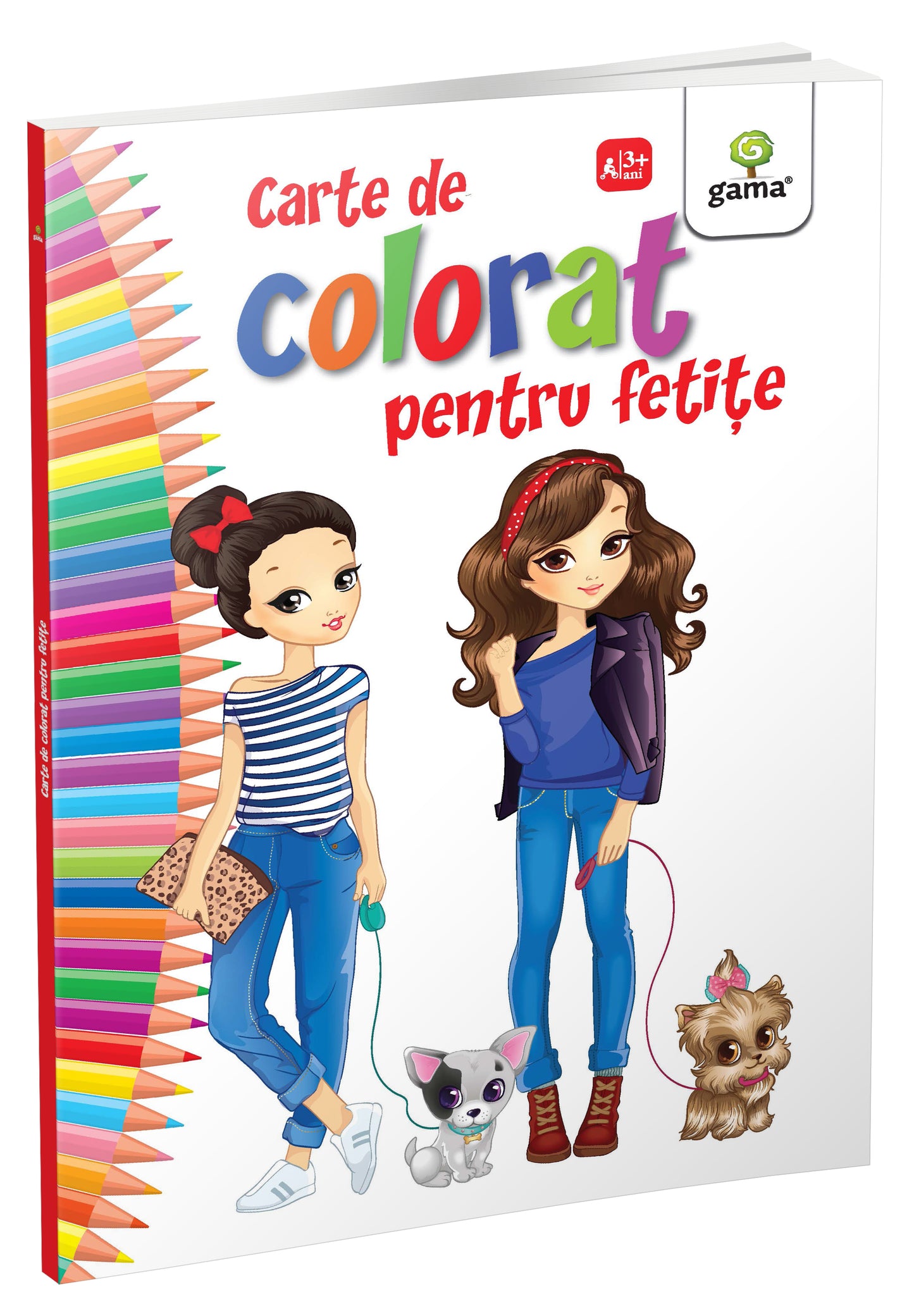 Carte de colorat pentru fetiţe