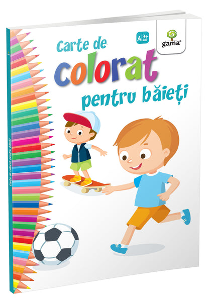 Carte de colorat pentru băieţi