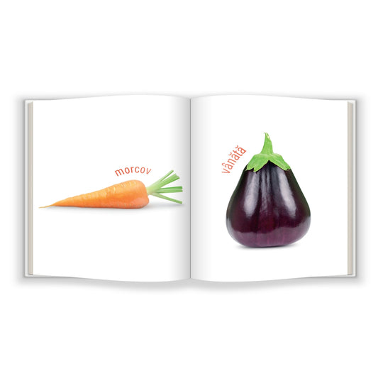 Carte Educativă pentru Bebeluși: Legumele (Bebe Cunoaște)