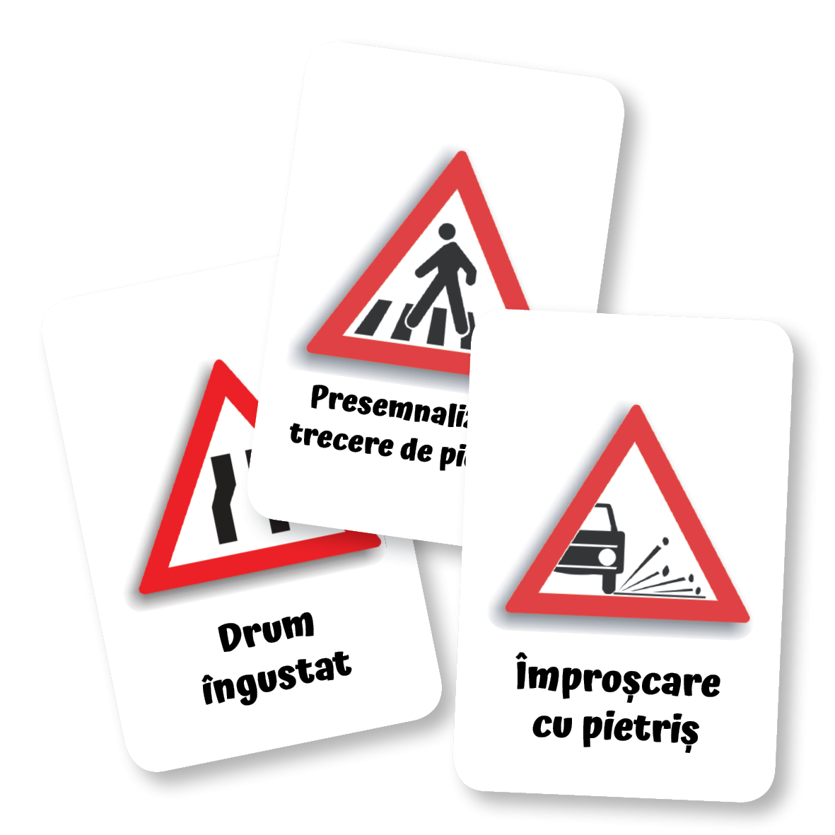 Joc Educativ: Învățăm Semnele de Circulație (Cărți de Joc Expert)